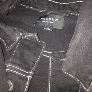 Black Jean Jacket